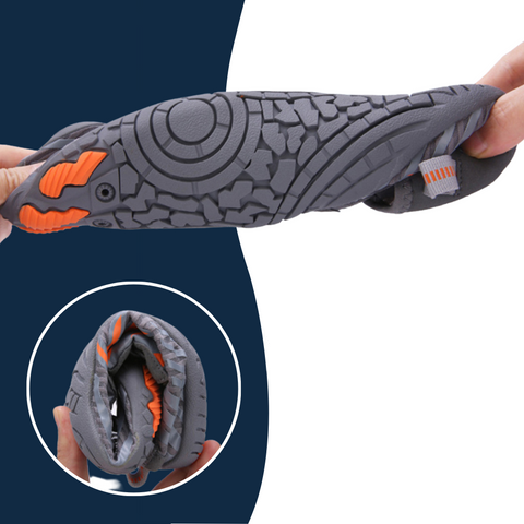 Chaussures Femme Noires Confortables Respirantes Barfuß en Tissu-4