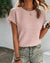 Variant image for T-Shirt Femme Décontracté 100% Coton Style Été-9