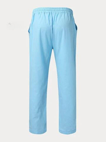 Vêtements pour Hommes Ensemble Élégant Pantalons Chemise Tissu Doux 5