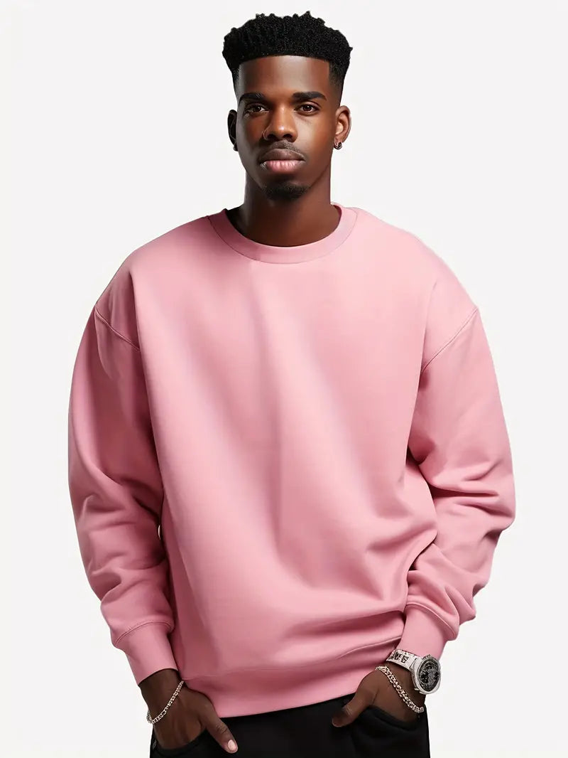 Variant image for Pull Homme Décontracté Circulaire 100% Coton-1