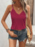 Variant image for Chemise Femme Décontractée Col en V Coton Sangles de Spaghetti-37