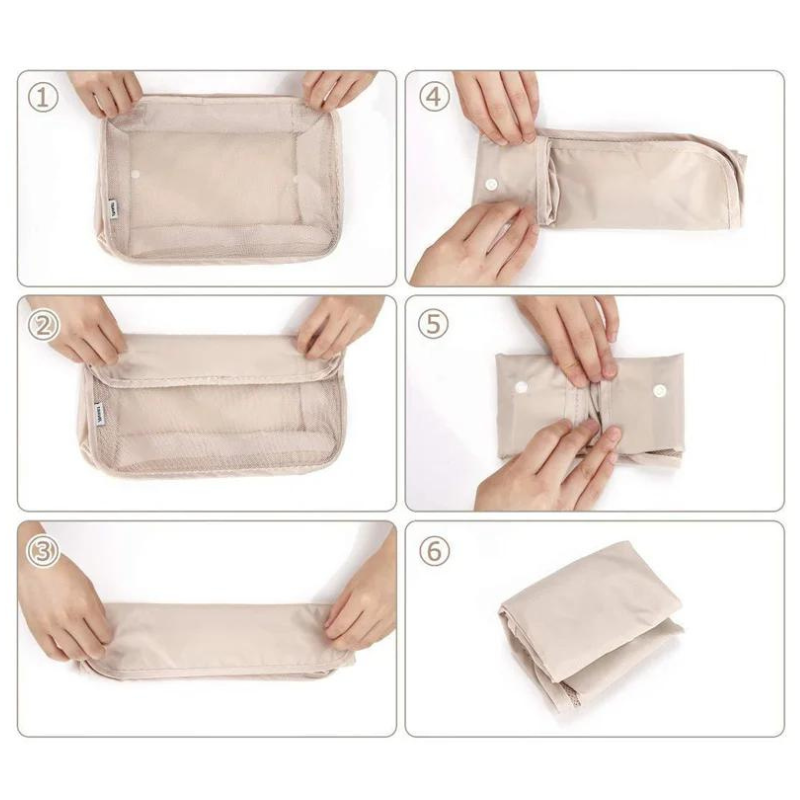 Organisateur de voyage 7 pièces