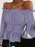 Variant image for Chemisier Femme Chic avec Détails Rüsch Tissu Léger-15