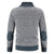 Gilet Homme Laine Moderne avec Fermeture Éclair et Doublure Confortable 2