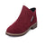 Bottines en daim et cuir pour femmes
