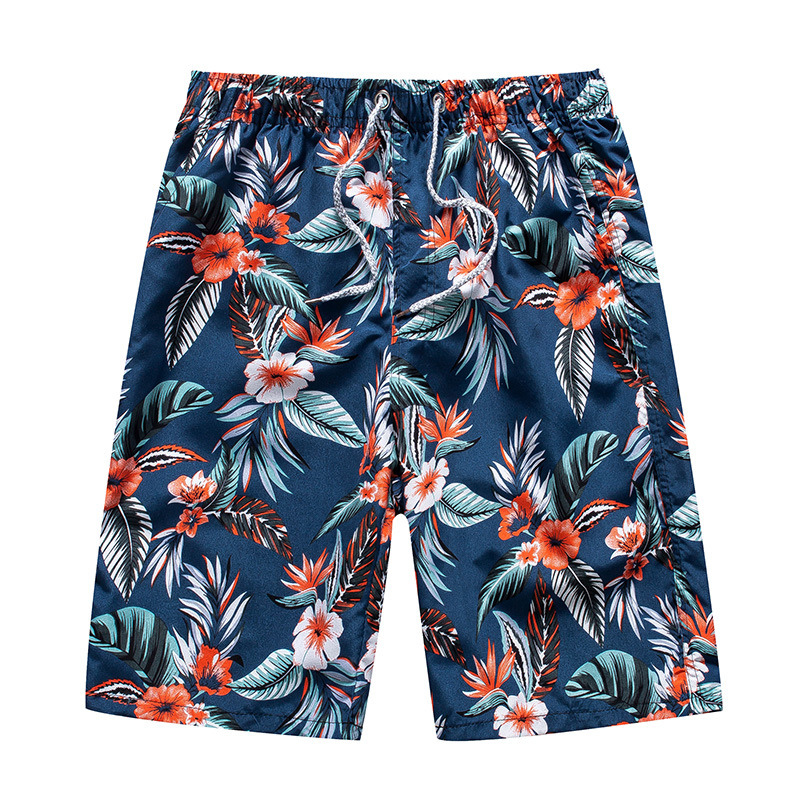 Short de plage imprimé pour hommes