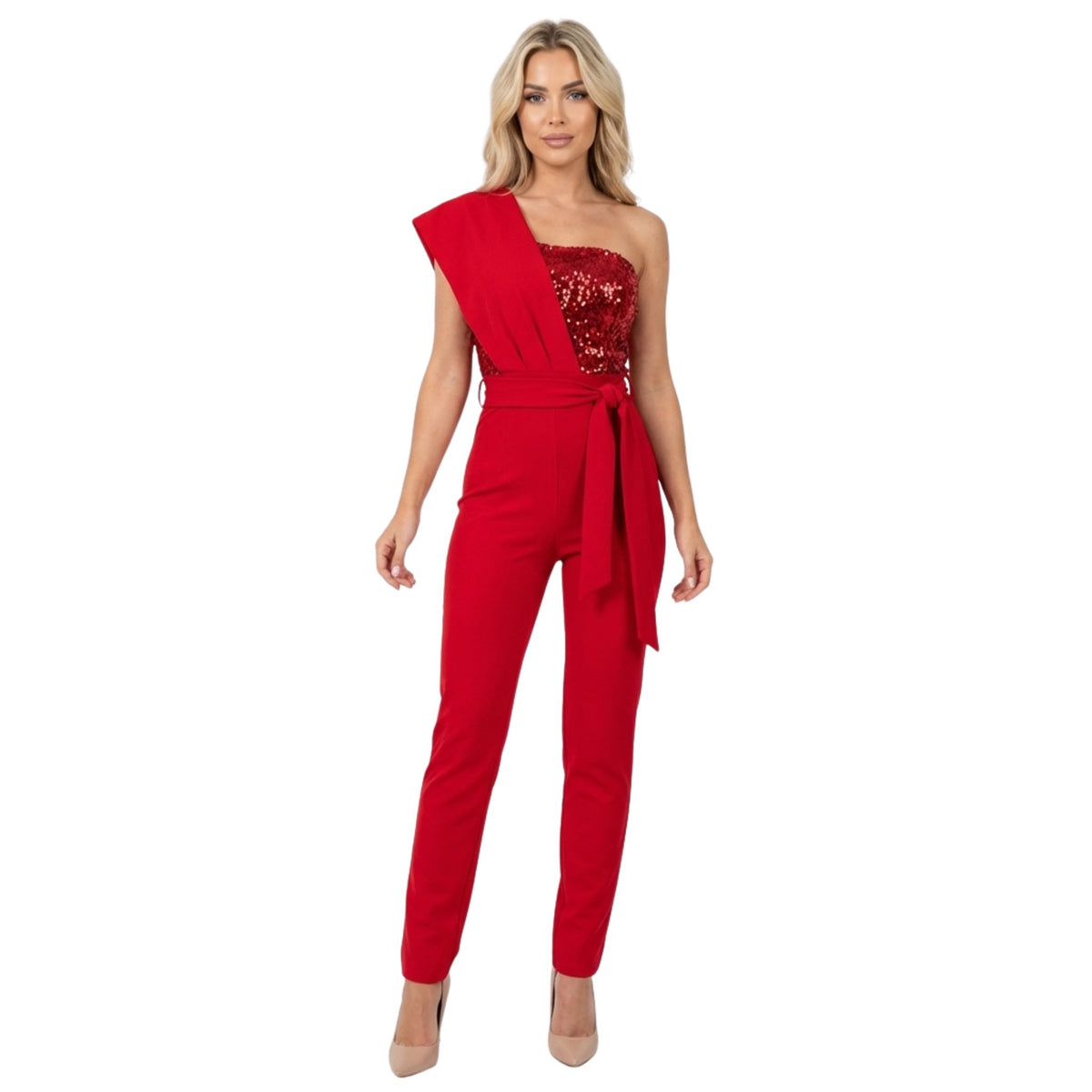 Women&amp;#x27;s Jumpsuit Patchwork Style