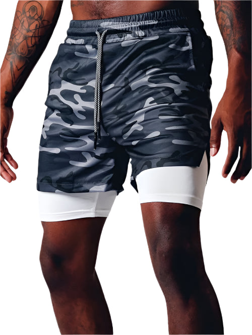 Short de Sport 2-en-1 pour Homme 1