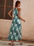 Robe de Plage Femme Tropicale Col Halter Légère 100% Polyester-2