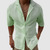 Chemise Homme Manche Courte Minimaliste en Coton 4