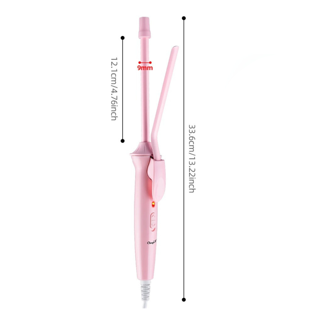 Fer à boucler professionnel 9mm