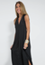 Robe d'Été Longue Femme Élégante en Tissu Léger avec Gilet-4