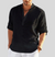 Variant image for Chemise Homme Élégante en Lin Légère Manche Courte-26