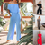 Combinaison Femme Chic Épaules Dénudées Polyester-6