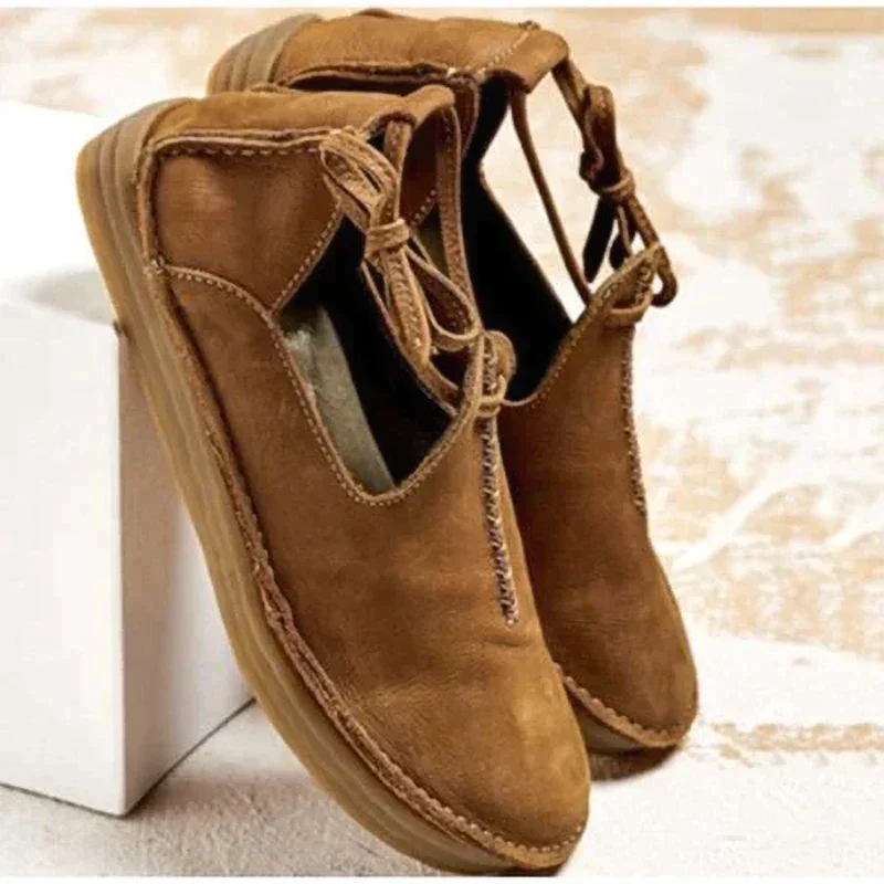 Variant image for Chaussures pour Femmes Élégantes en Cuir Confortables-25