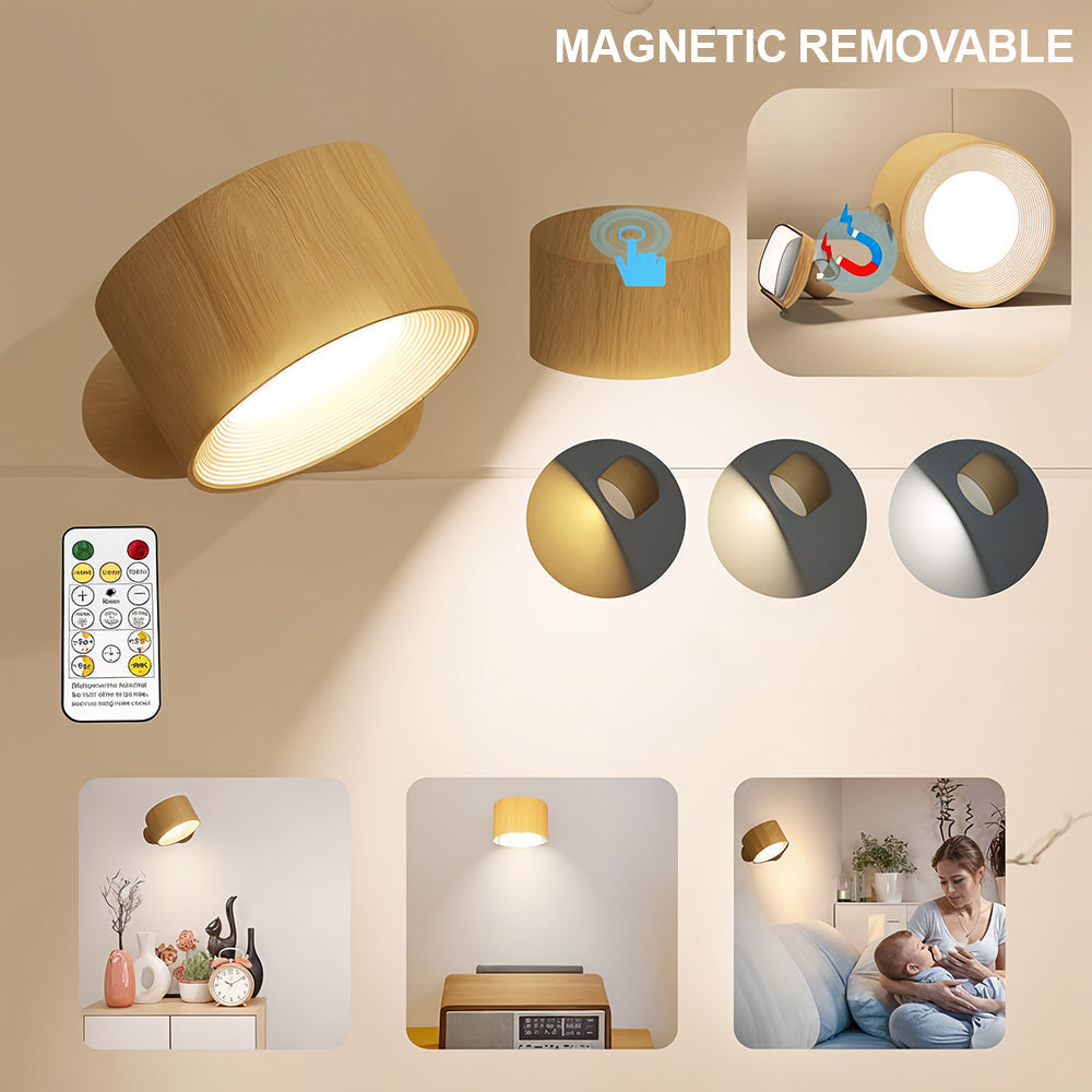 Applique Murale LED Sans Fil Design Moderne Pour Salon Chambre 1