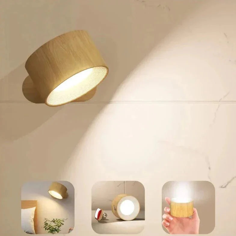 Applique Murale LED Sans Fil Design Moderne Pour Salon Chambre 4
