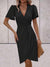 Robe moulante à manches fluides