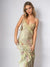 Robe Longue Femme Pastel Romantique en Mesh Léger pour Été-3