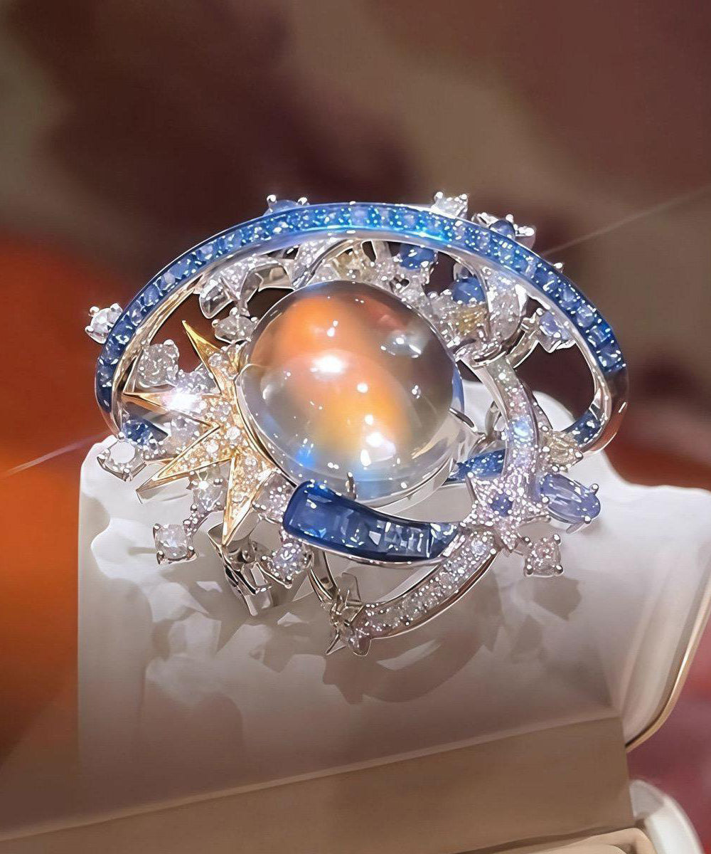 Bague Femme Style Planète Étoile Moderne 4