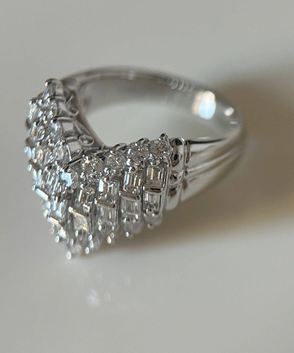 Bagues pour femmes avec zircon design amour 4