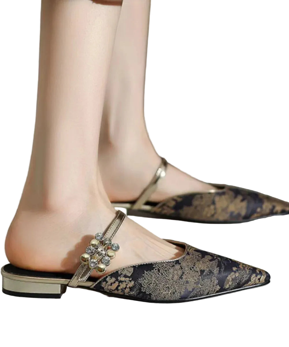 Ballerines Femme Style Vintage Bout Pointu 1