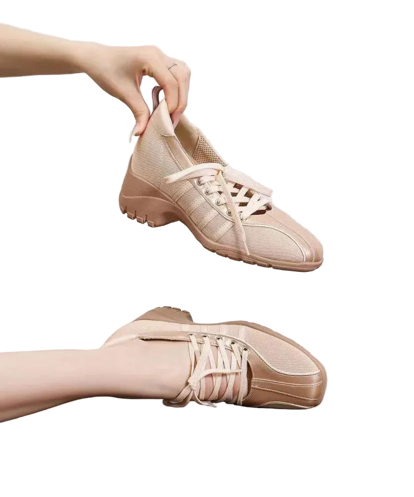 Ballerines à plateforme et bride pour femme style sport 2