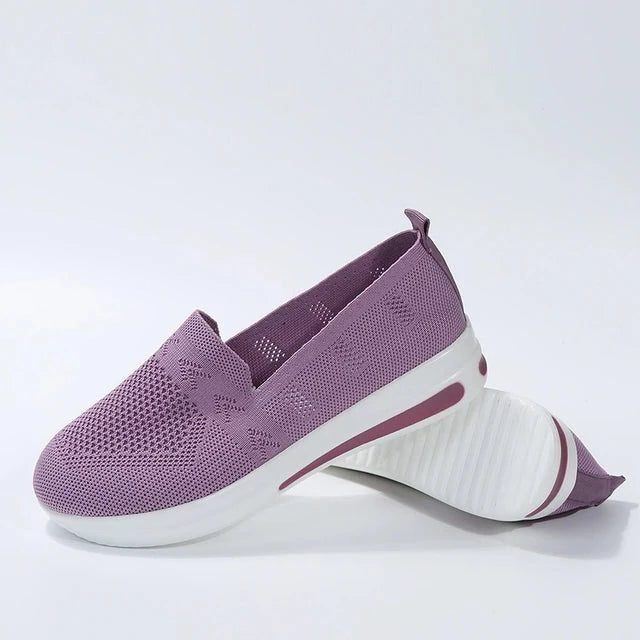 Baskets Femme Confort Plus Style Décontracté Tissu Respirant 3