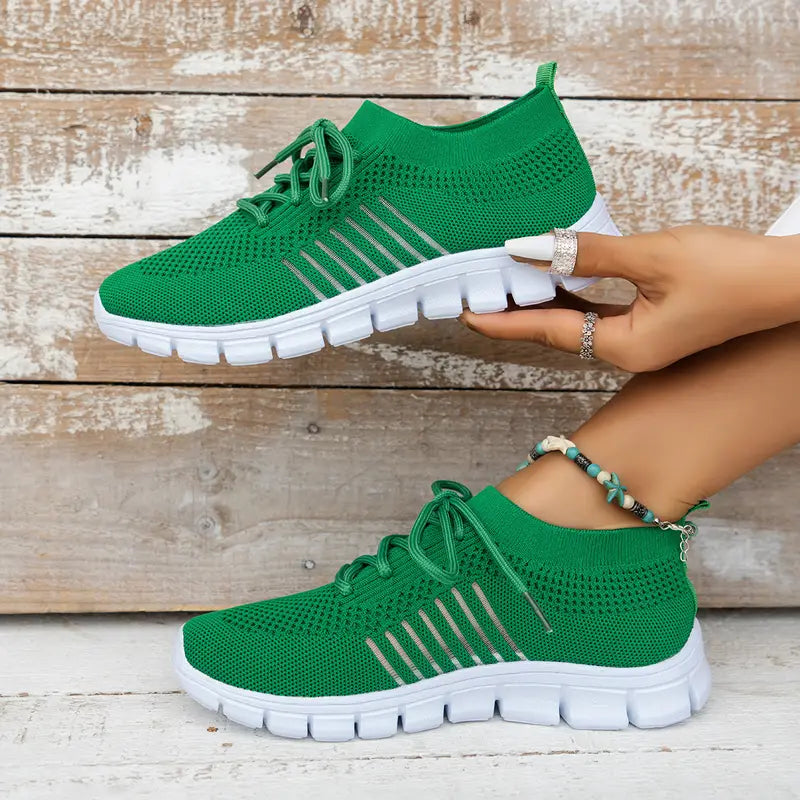 Baskets Femme Confortables en Maille Respirante 4