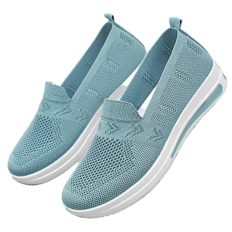 Baskets Femme Décontractées Maille Tricotée Souple 0