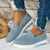 Baskets Femme Décontractées Maille Tricotée Souple 1