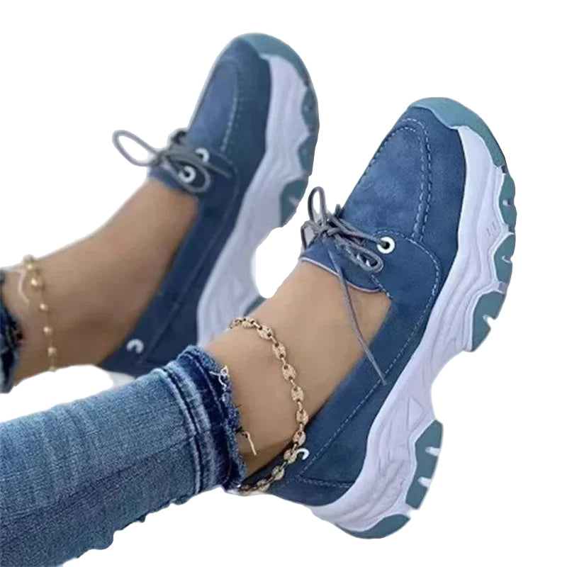 Baskets Femme Plateforme Casual Respirantes 0