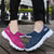 Baskets Femme Respirantes Confortables Tissu Caoutchouc 4