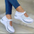 Baskets Femme Tricotées Semelle Épaisse Confortables 6