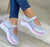 Baskets Femme Tricotées Semelle Épaisse Confortables 7