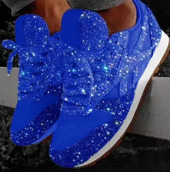 Baskets Femme à Paillettes Confortables 1