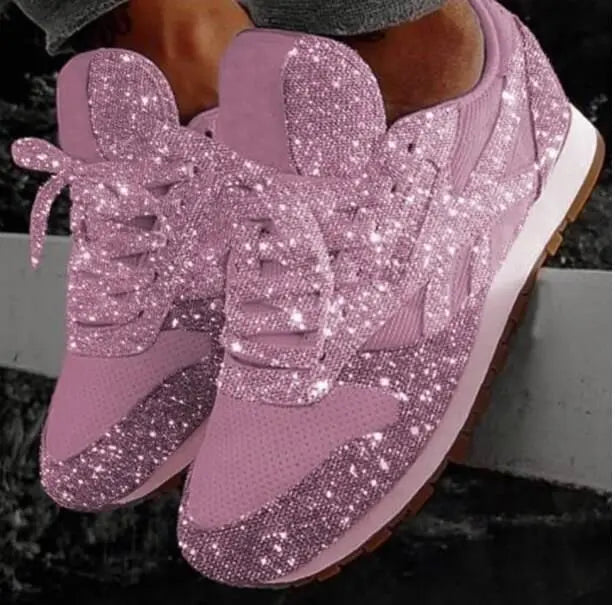 Baskets Femme à Paillettes Confortables 2