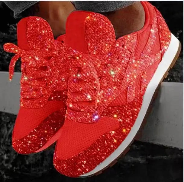 Baskets Femme à Paillettes Confortables 3