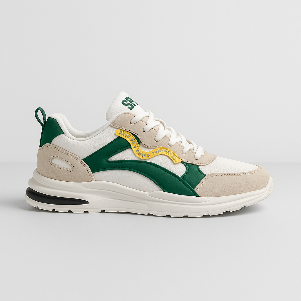 Baskets Homme Smart Casual Design Tige Textile Respirant 1