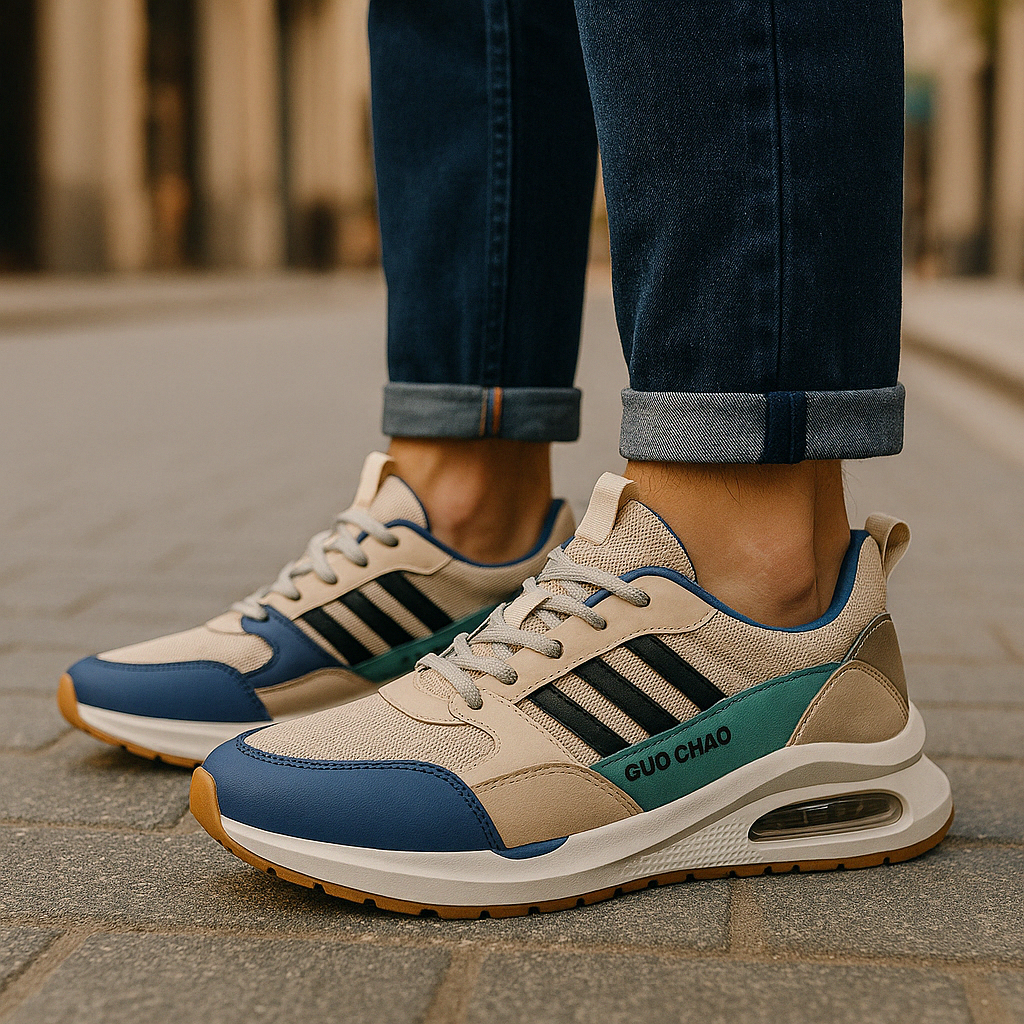 Baskets Rétro pour Hommes Sportif 2