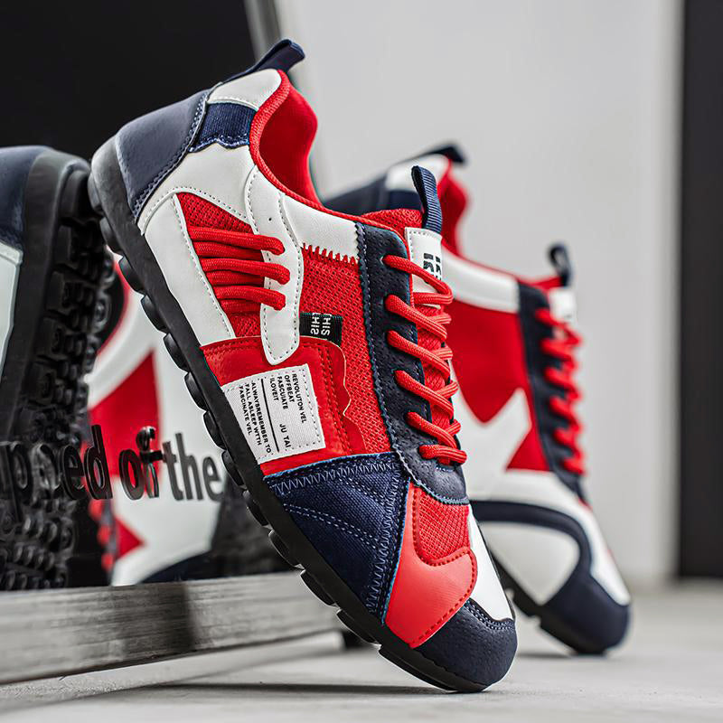 Baskets pour Hommes Multicolores avec Détails Texturés 3