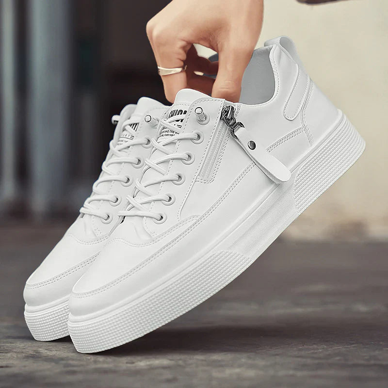 Baskets pour hommes en cuir avec design moderne 0