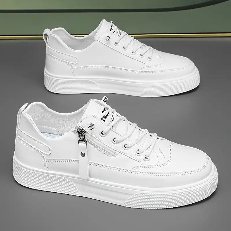 Baskets pour hommes en cuir avec design moderne 3