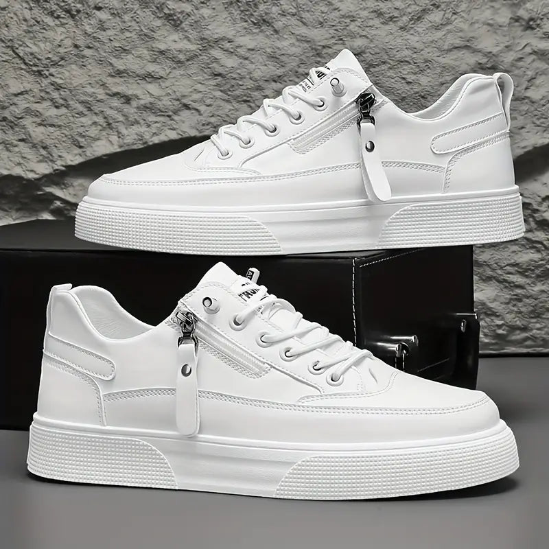 Baskets pour hommes en cuir avec design moderne 5