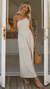Combinaison Femme Chic Pantalon Large Tissu Doux-1