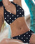 Bikini Femme Détails Floraux et Pois Tissu Doux 1