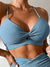 Bikini Femme Taille Haute Design Moderne Tissu Résistant 2