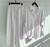 Variant image for Ensemble Femme Lin Élégant Deux Pièces Pantalon Ajusté-50