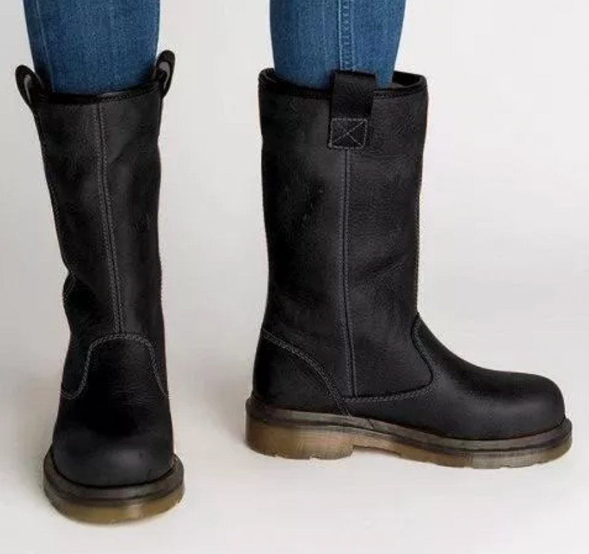 Variant image for Bottes Hiver Femme Élégantes en Cuir Synthétique avec Doublure en Peluche-10