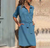 Variant image for Robe Longue Femme Élégante Silhouette Flatteuse Tissu Léger-16